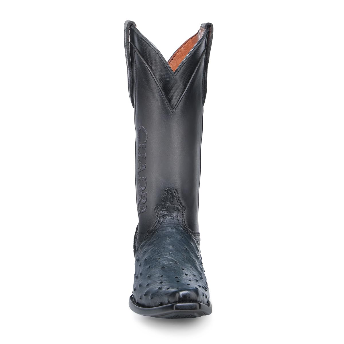 Ostrich Leather Western Boots O84863