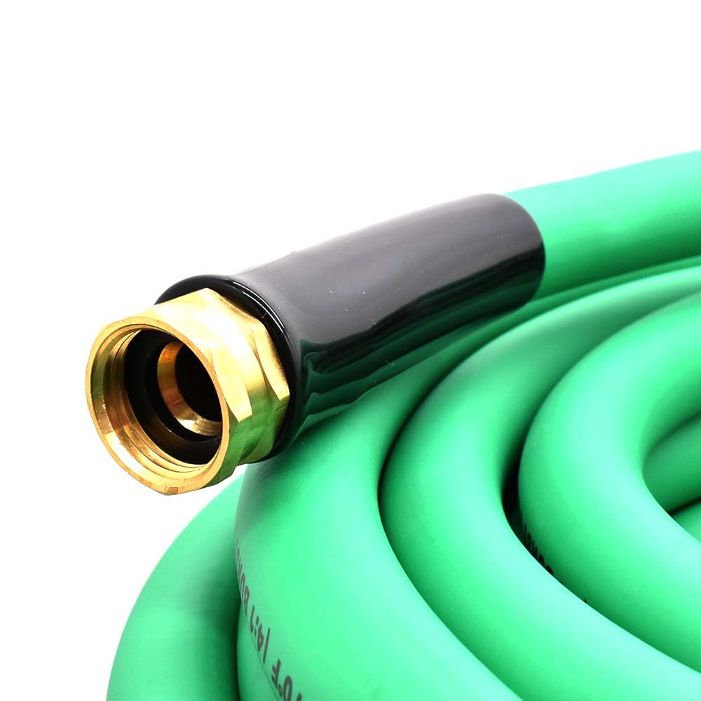 Green PVC Water Hose 3/4 Inch x 100 Feet T229916
