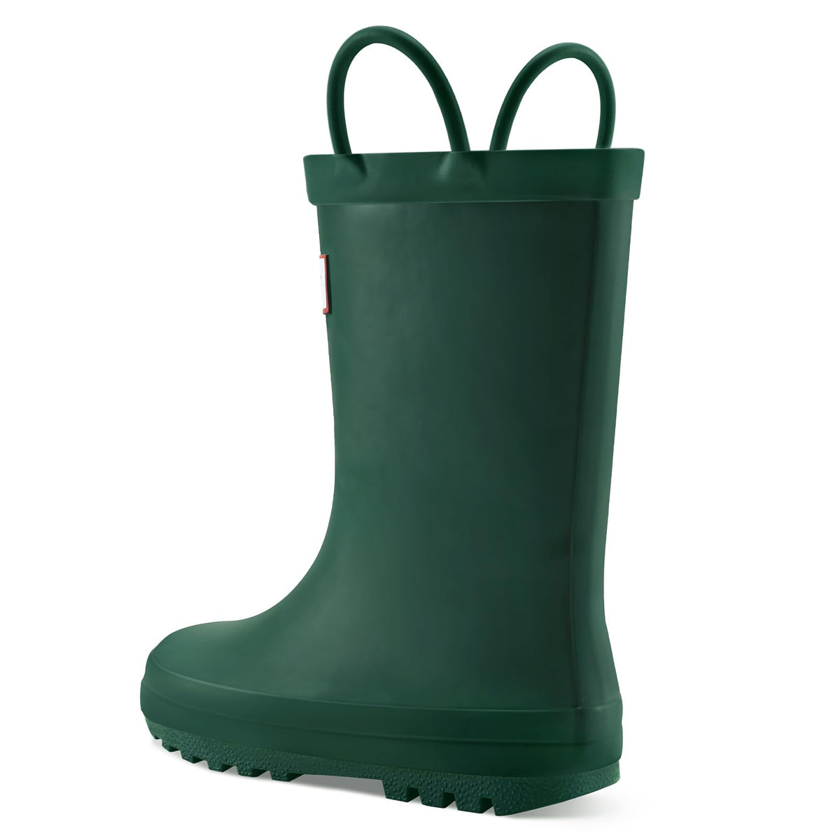 Toddler Rubber Waterproof Rain Boots with Handle C3460