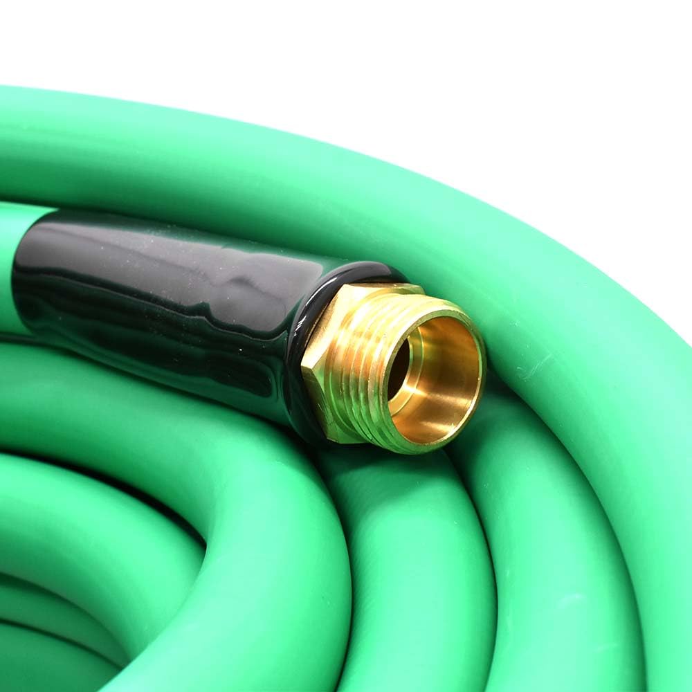 Green PVC Water Hose 3/4 Inch x 100 Feet T229916