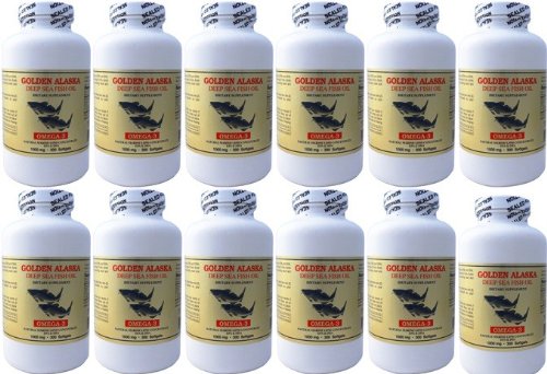 Fish Oil 1000 mg 300 Softgels 12 Pack Q513