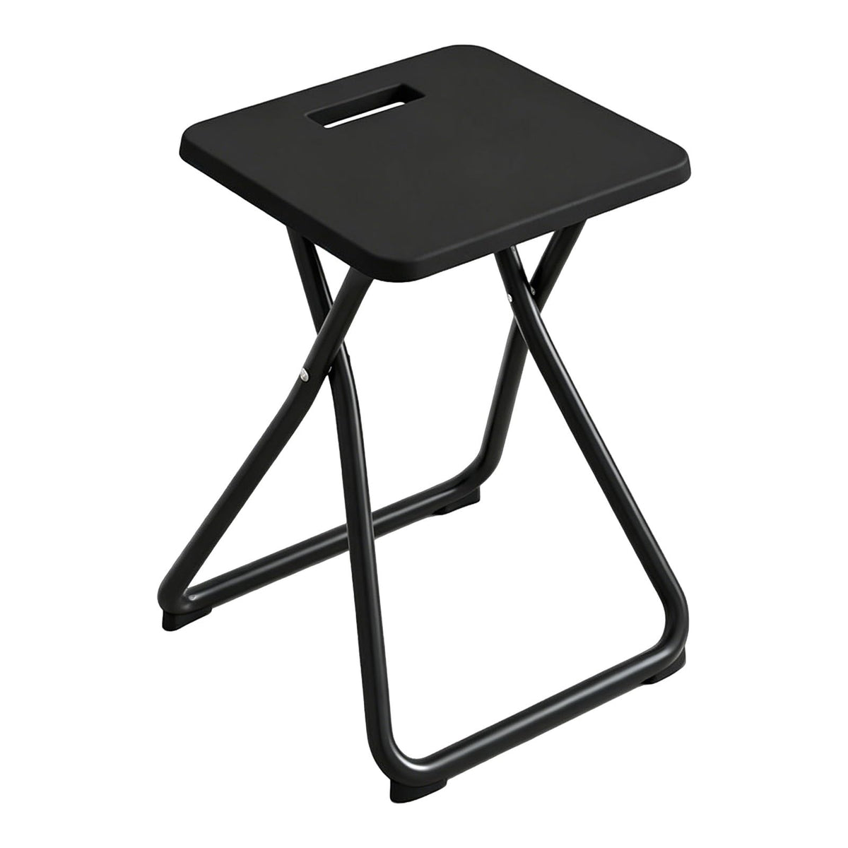 Folding Stool with Handle and Safety Lock, 18 inch 220 lbs Capacity N882231