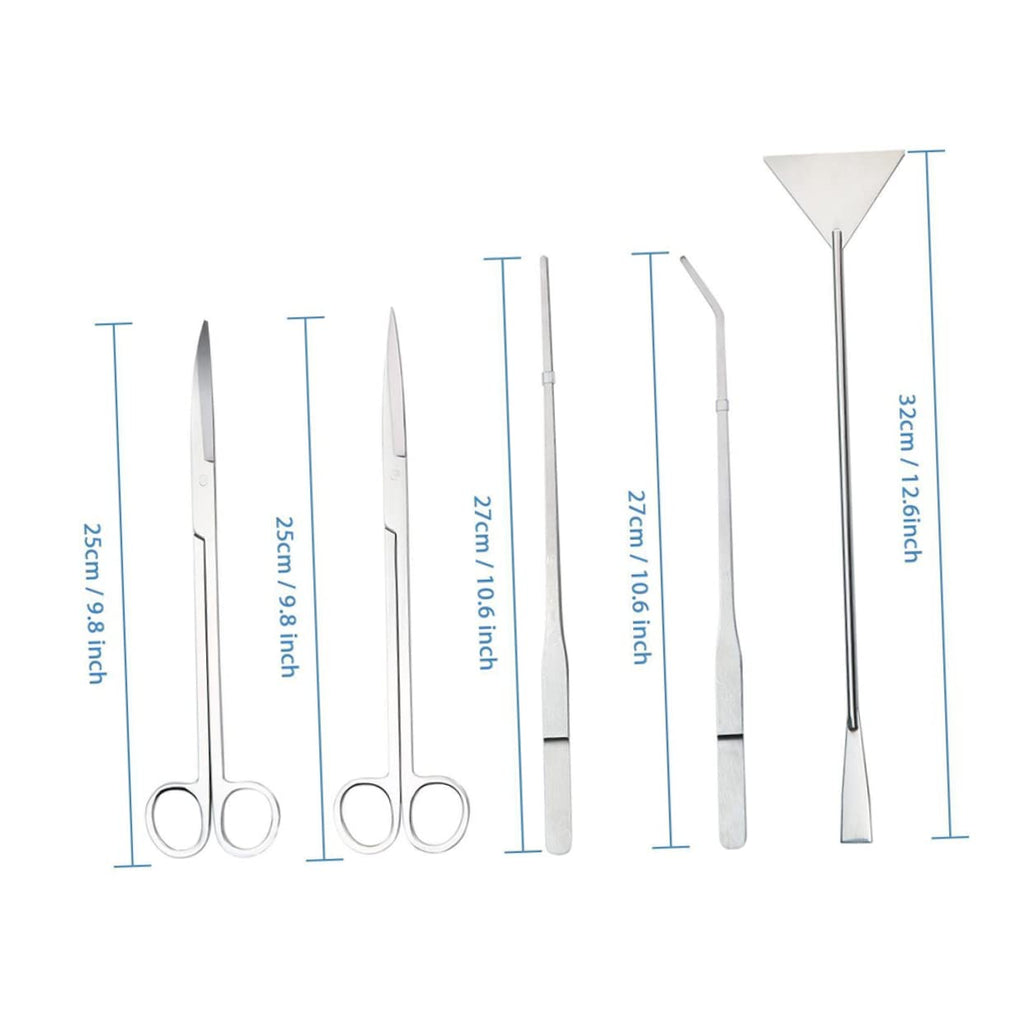 5 Piece Stainless Steel Aquarium Aquascaping Kit M2693