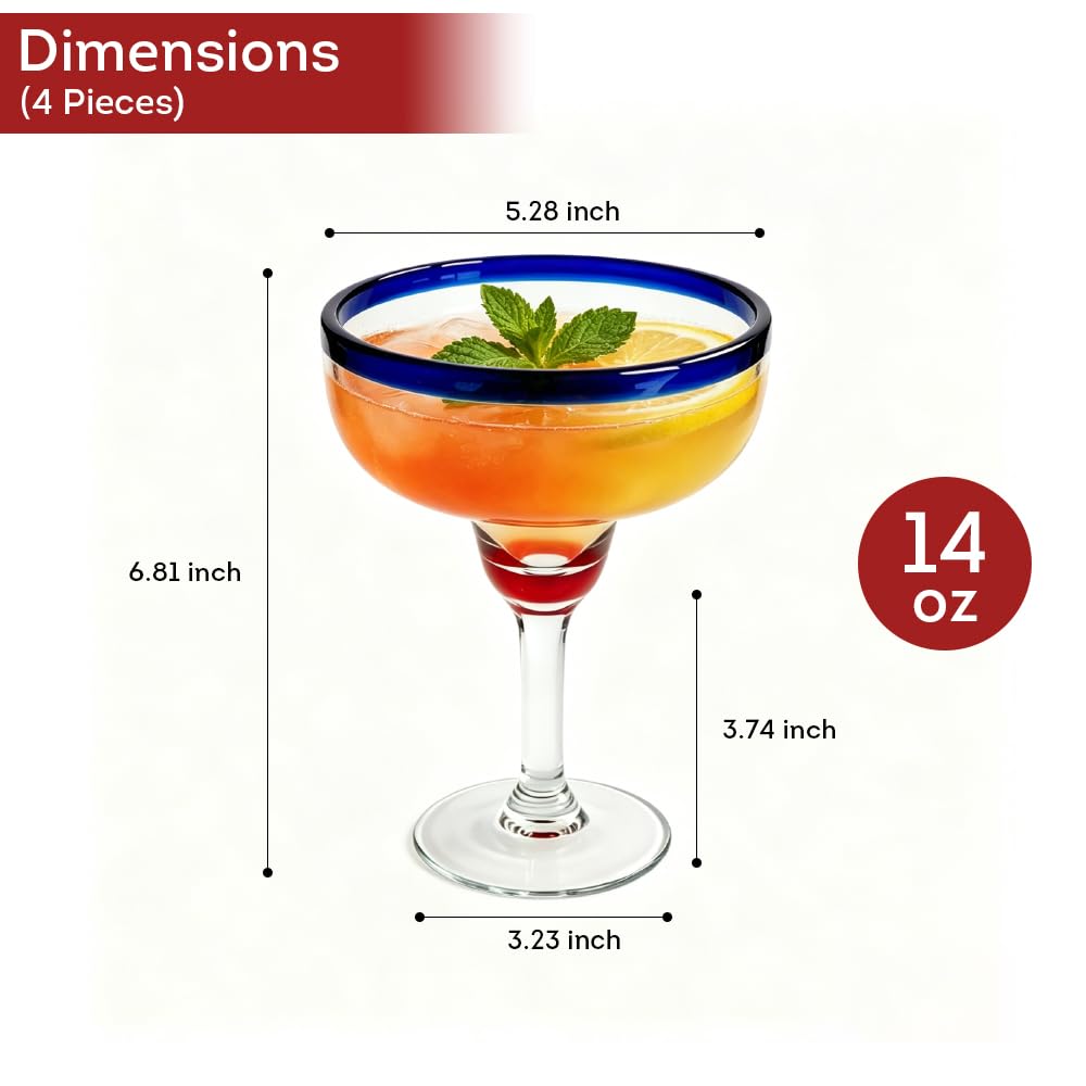 14 oz Shatterproof Plastic Stemware Set of 4 R181270