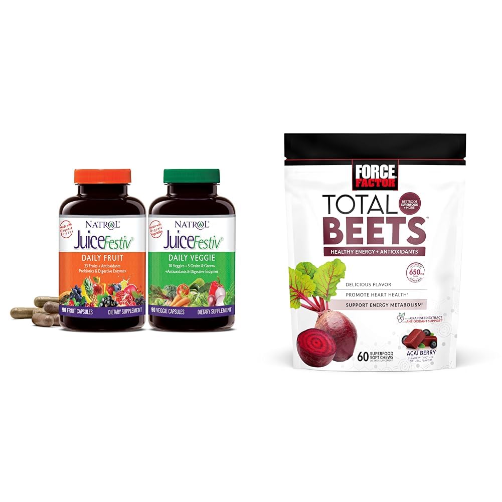 Daily Fruit & Veggie Soft Chews with Beetroot V6333