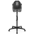 Gray Ionic Hooded Hair Dryer with 3 Temperature Settings T293