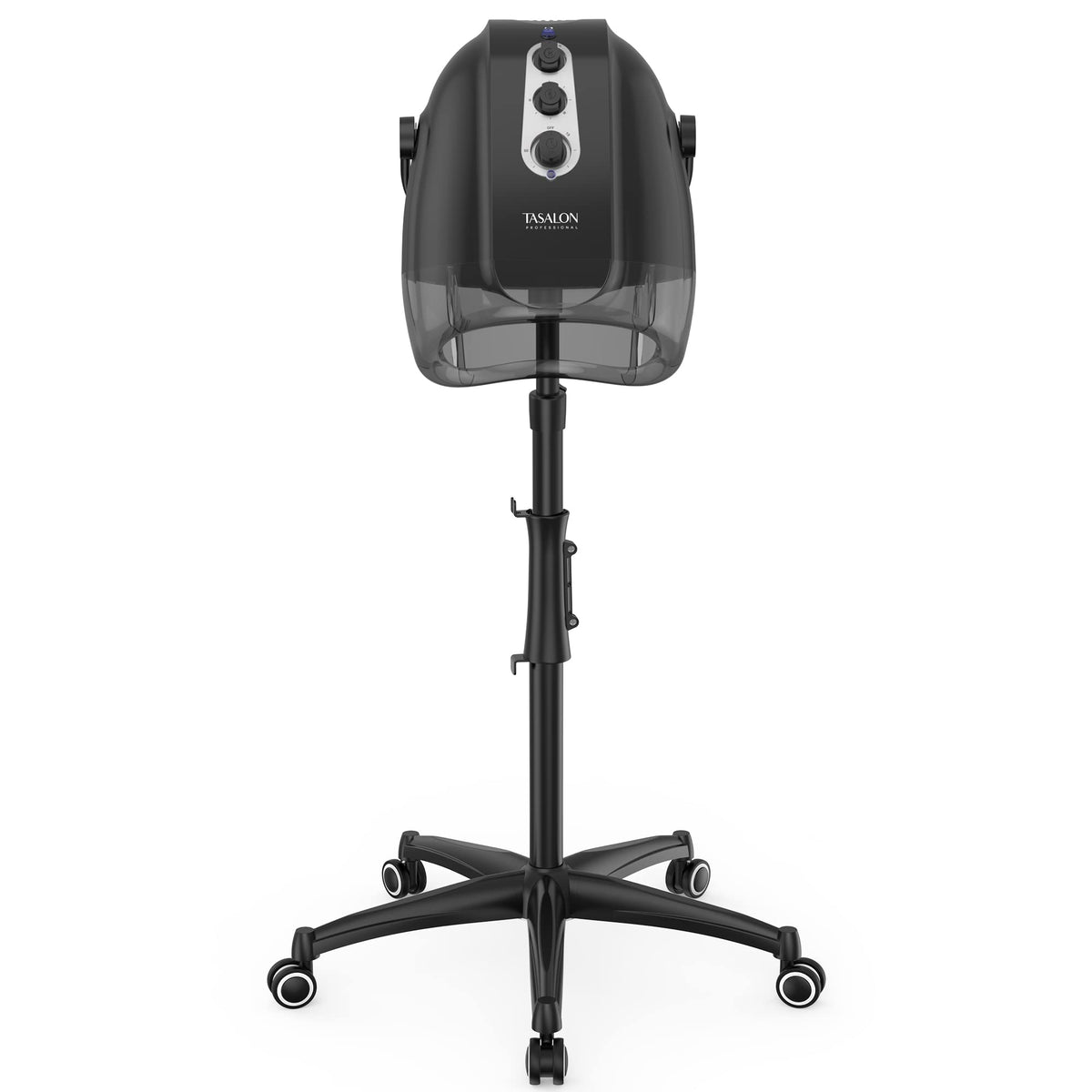 Gray Ionic Hooded Hair Dryer with 3 Temperature Settings T293