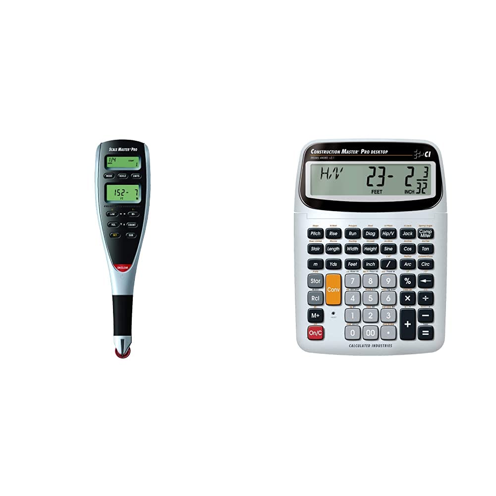 Digital Plan Measure Take-Off Tool with Construction Math Calculator R9410