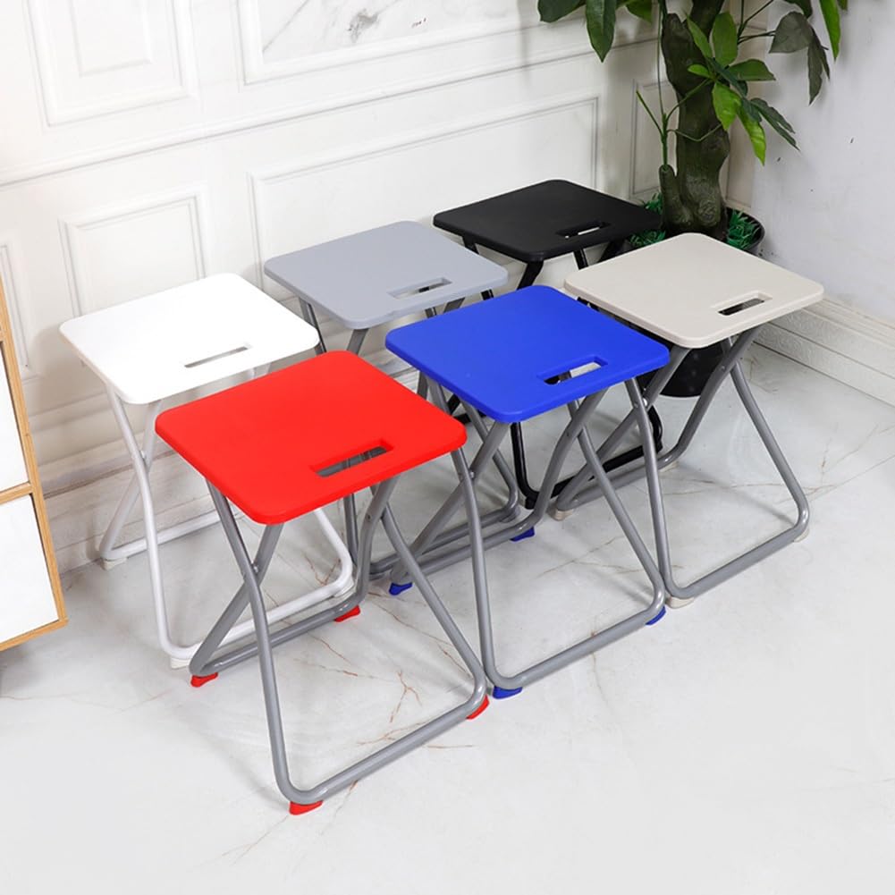 Folding Stool with Handle and Safety Lock, 18 inch 220 lbs Capacity N882231