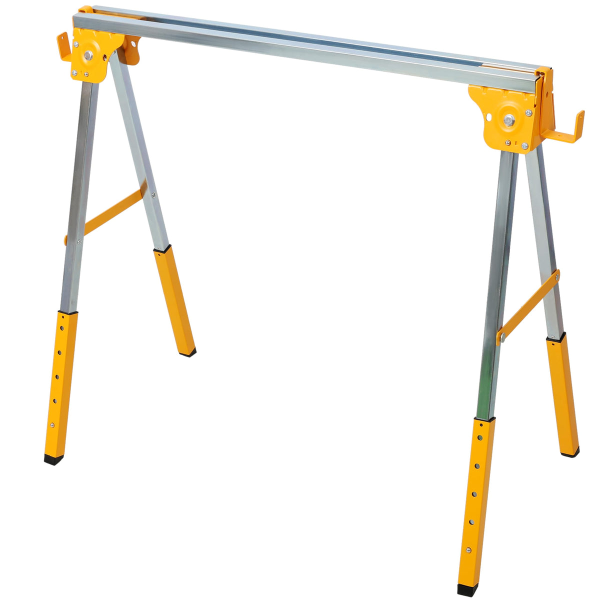 Adjustable Height Folding Steel Sawhorse 2 Pack F820