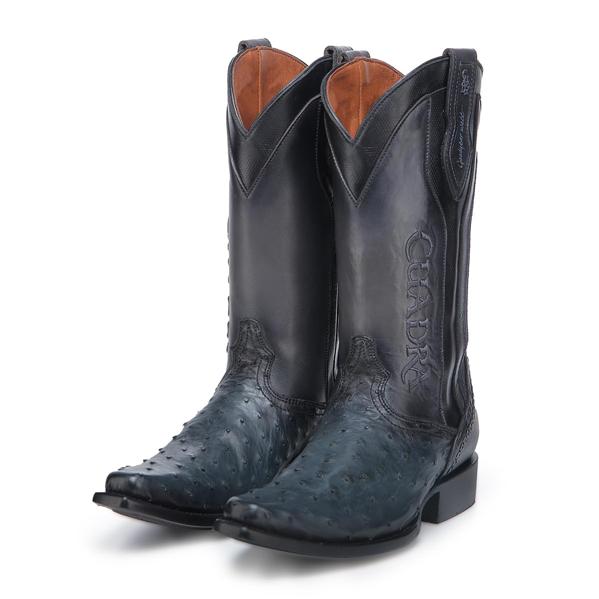 Ostrich Leather Western Boots O84863