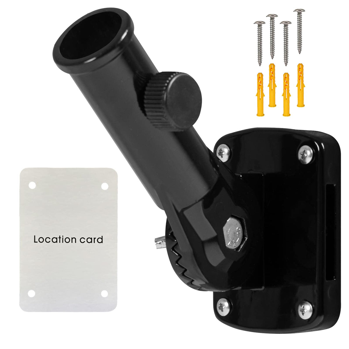 Adjustable Aluminum Flag Pole Holder 1" Inner Diameter D33973