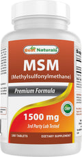 MSM 1500 mg 180 Tablets M3292