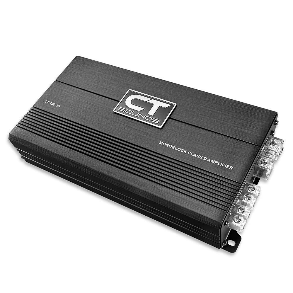 700 Watts RMS Class D Monoblock Car Audio Amplifier Q423