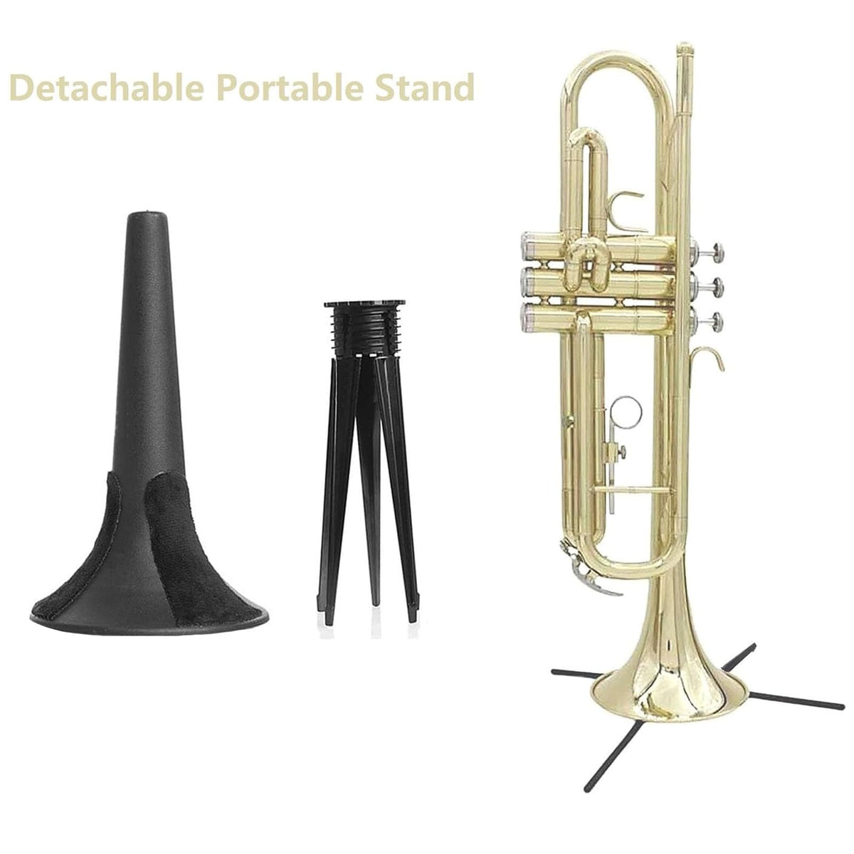 Portable Metal 5-Leg Trumpet Stand A11935