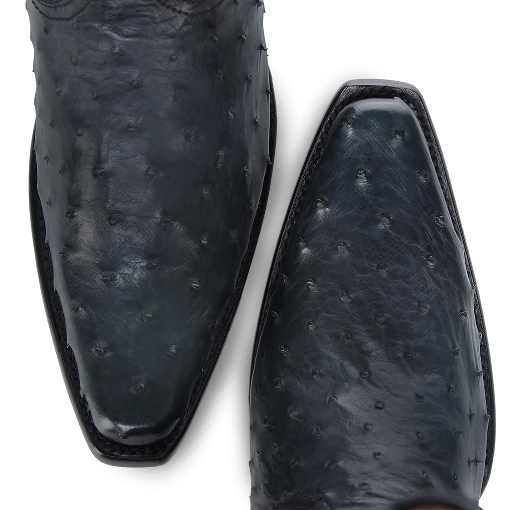 Ostrich Leather Western Boots O84863