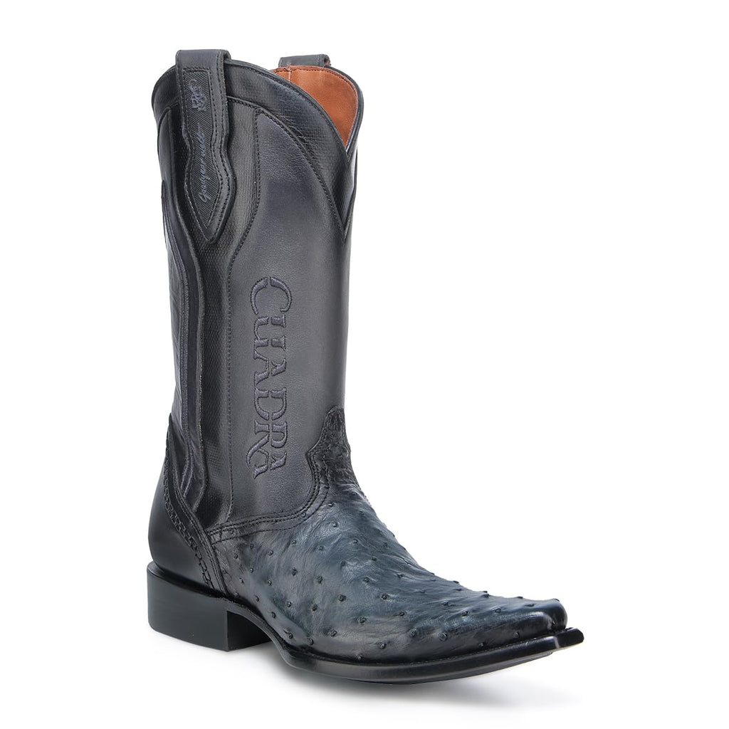 Ostrich Leather Western Boots O84863