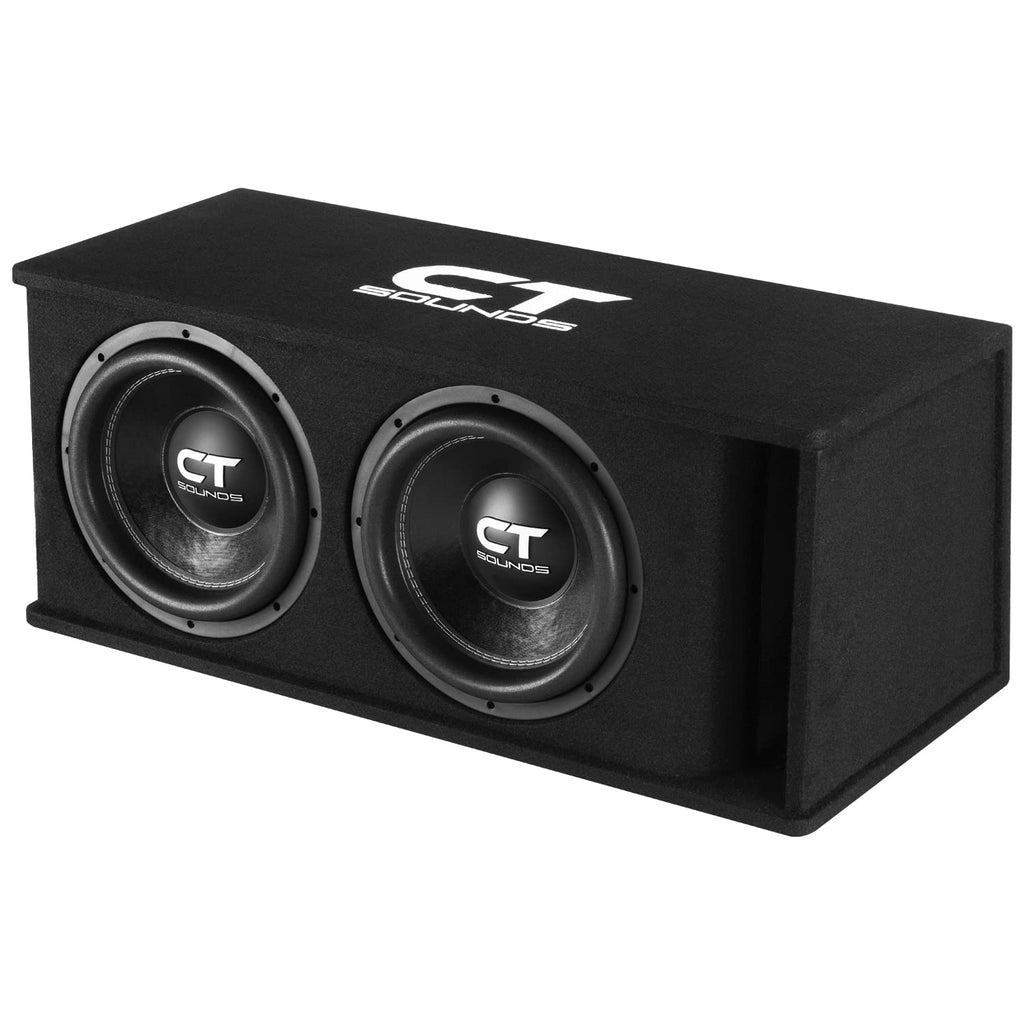 Dual 12” 2600W Ported Car Subwoofer Box Q600451