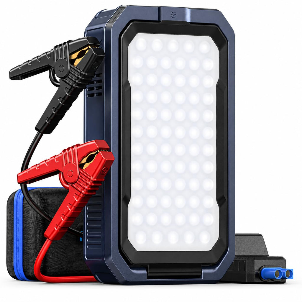 12V 8000A Portable Jump Starter with Air Compressor J6748
