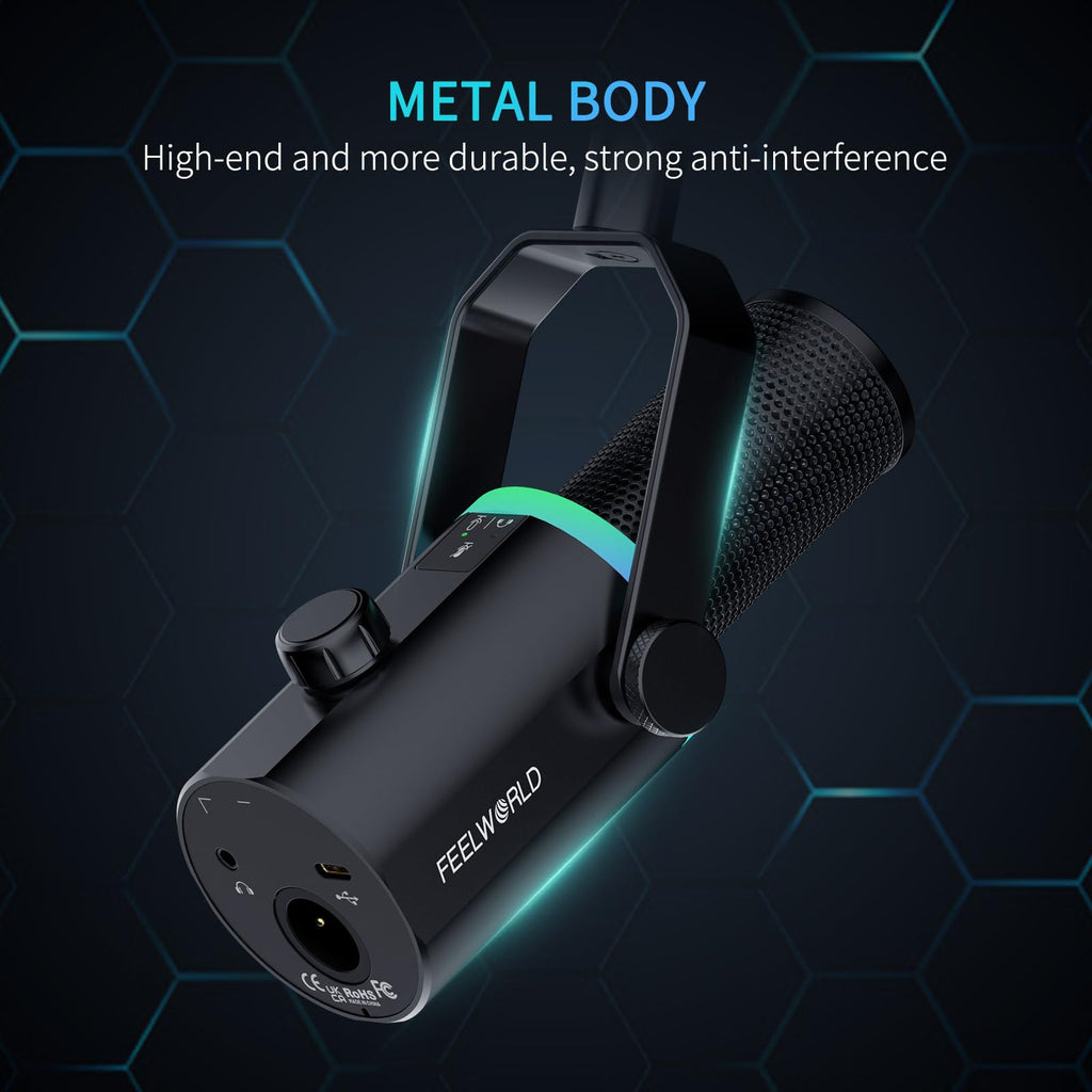 Black Metal Dynamic Microphone G16752