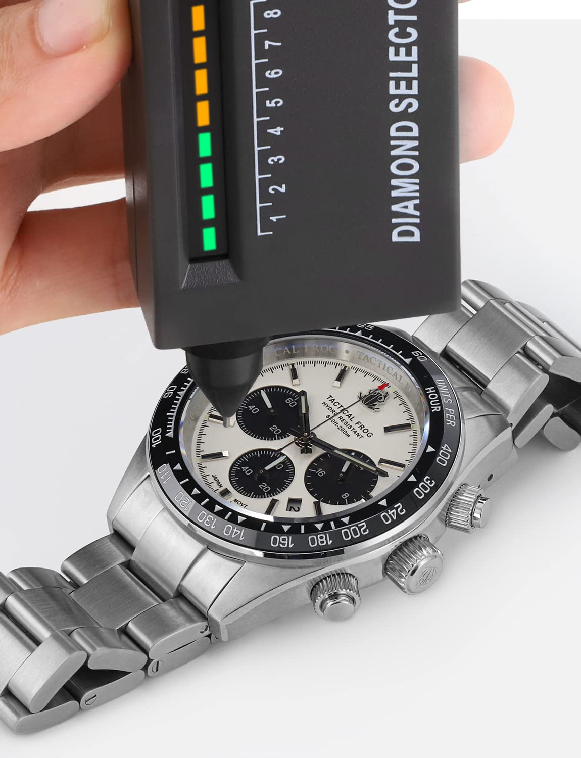 41mm Panda Chronograph Solar Quartz Watch T875374