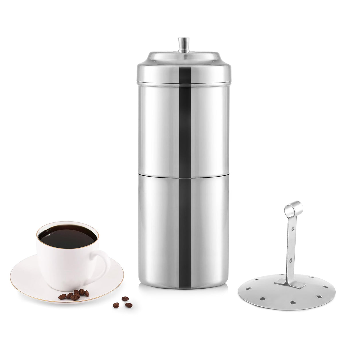 10 oz Stainless Steel Drip Coffee Maker B7289