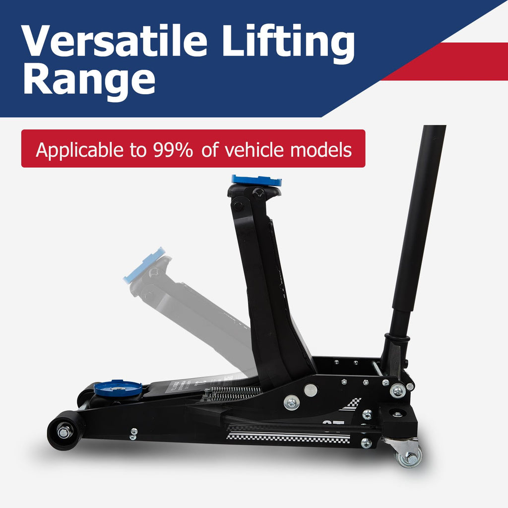 3 Ton Aluminum and Steel Floor Jack V79364