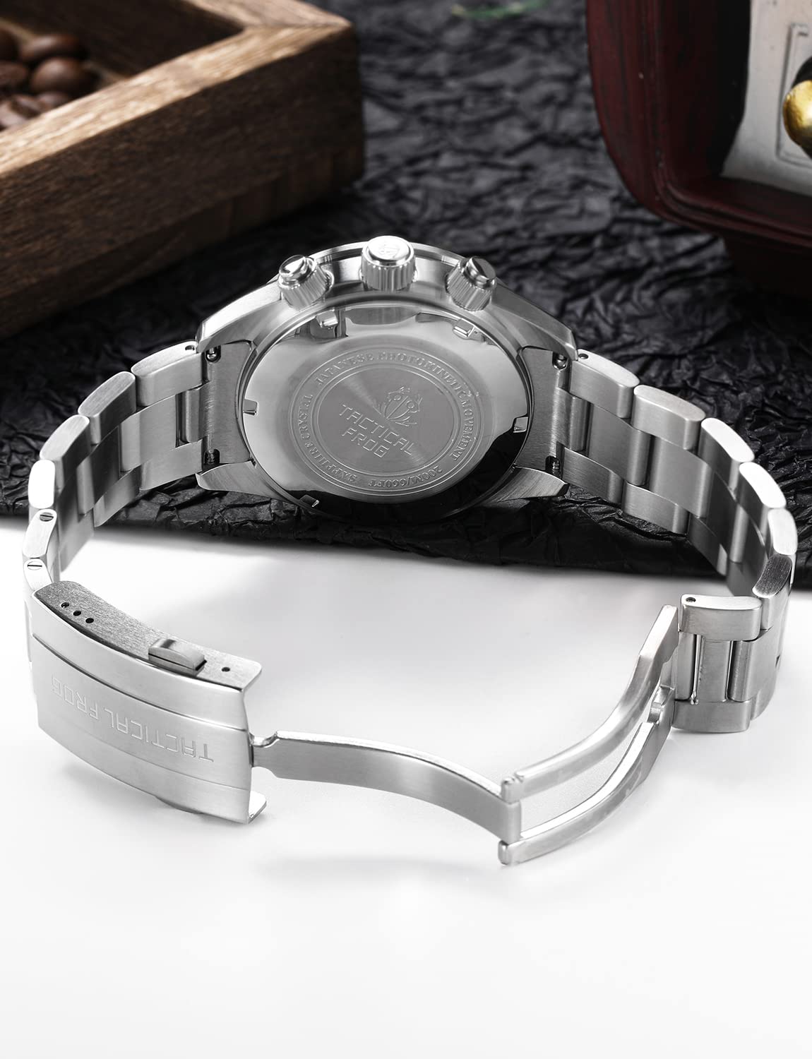 41mm Panda Chronograph Solar Quartz Watch T875374
