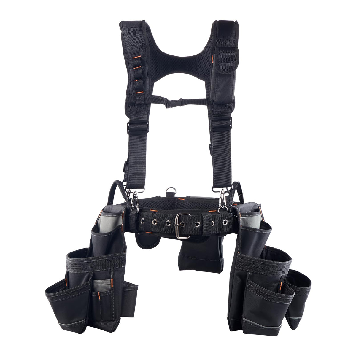 19 Pockets Adjustable Tool Belt with Suspenders K734078
