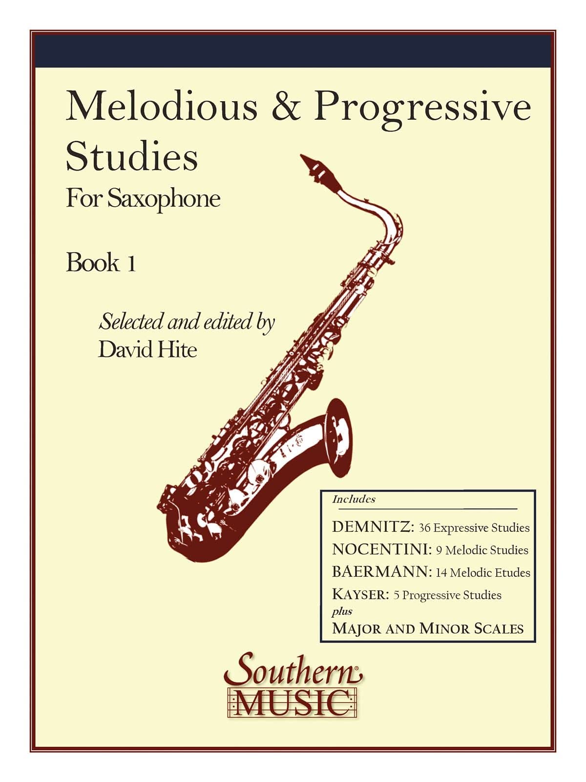 Progressive Studies for Saxophone Sheet Music T733810