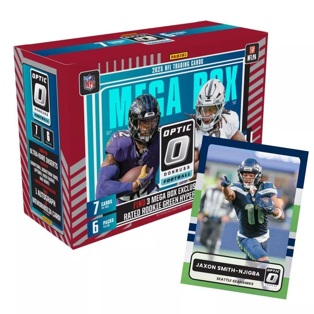 Football Trading Card Mega Box O147423
