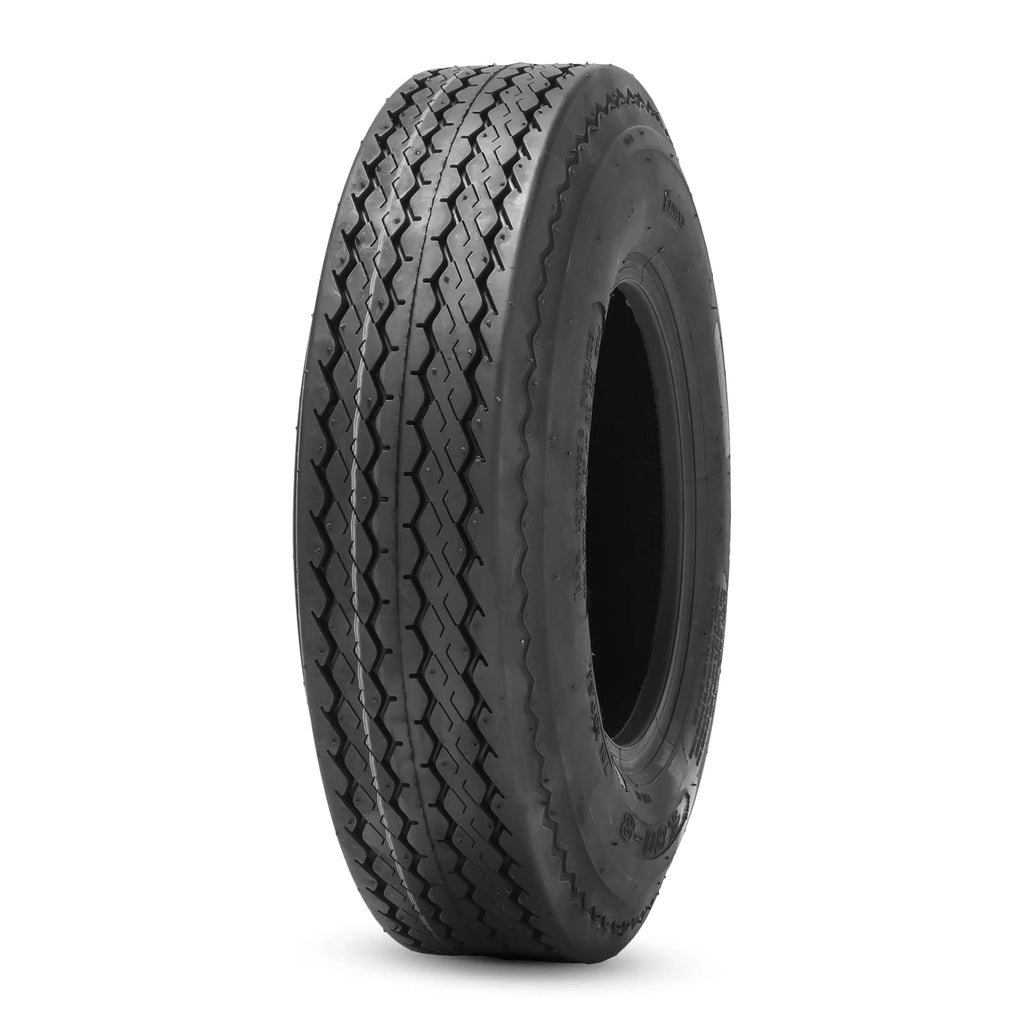 8 Trailer Tires Set of 2 Tubeless 6PR Load Range C L319819