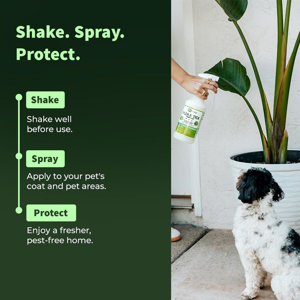 Lemongrass Flea Tick Mosquito Spray 16 OZ B73579