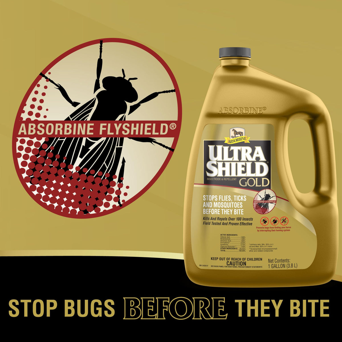 128oz Insecticide & Repellent X37954