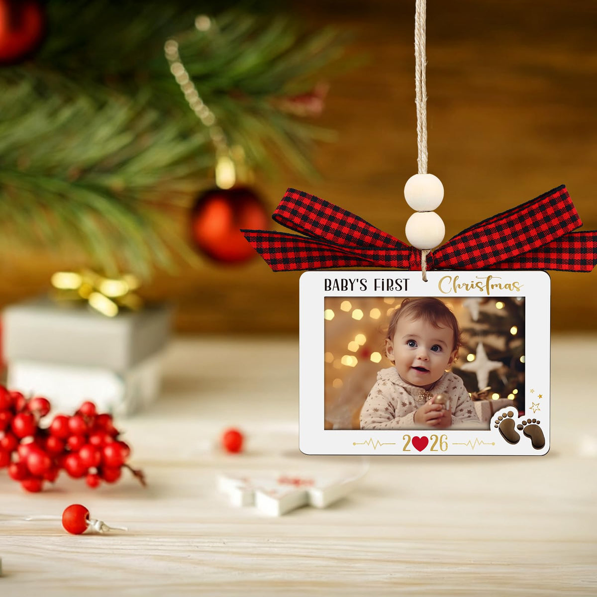 Baby's First Christmas Photo Frame Ornament K975178