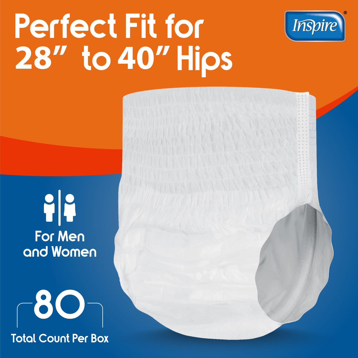 Protective Underwear Adult Diapers 80 Total Small/Medium L2021