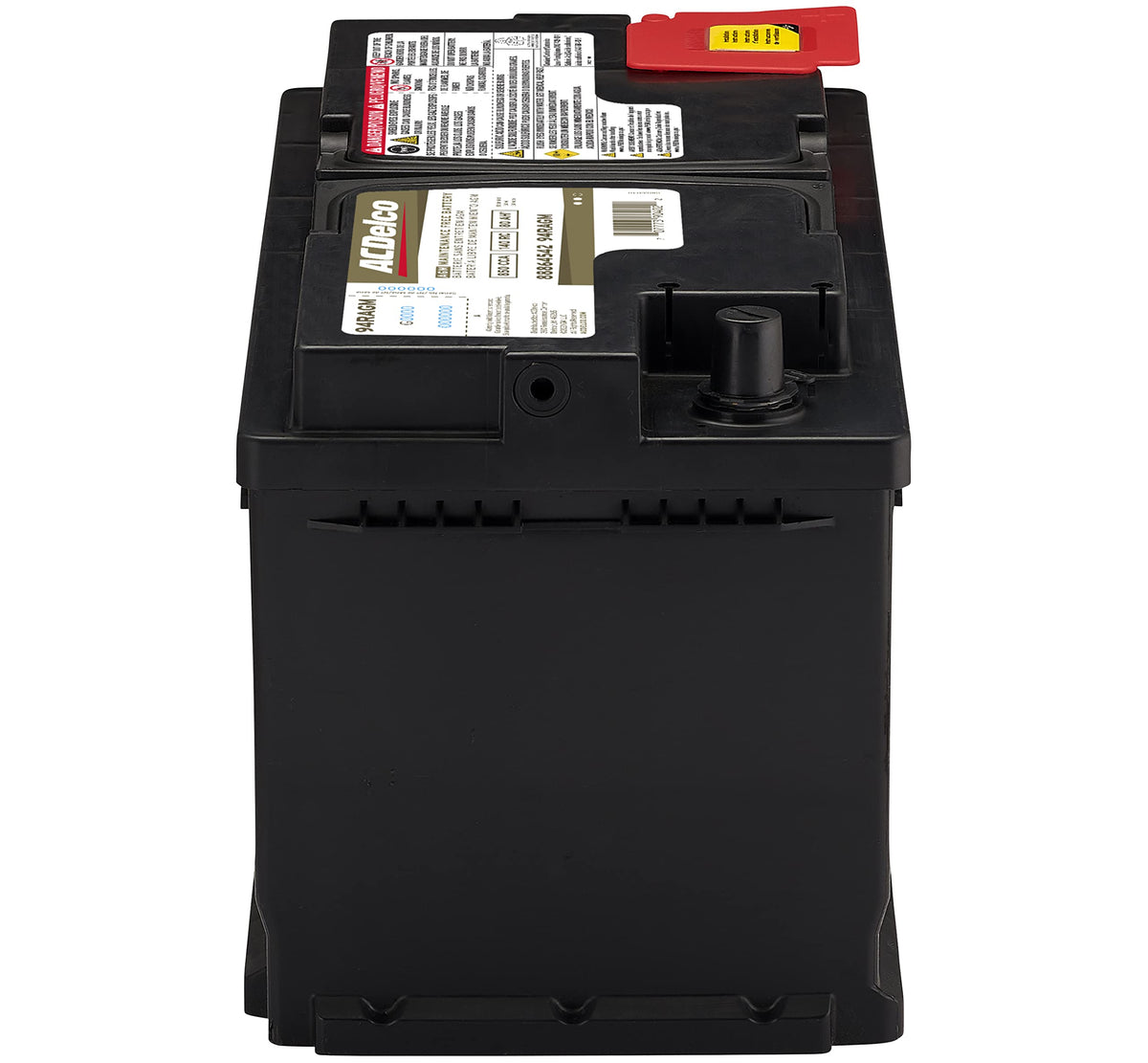 Black AGM BCI Group 48 Battery W9550