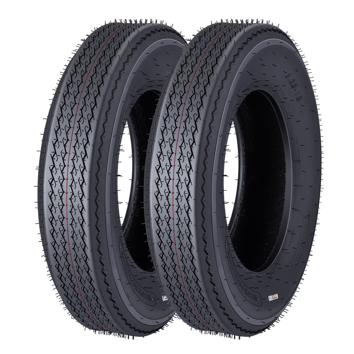 5.3-12 Trailer Tires Load Range C 6PR H2163