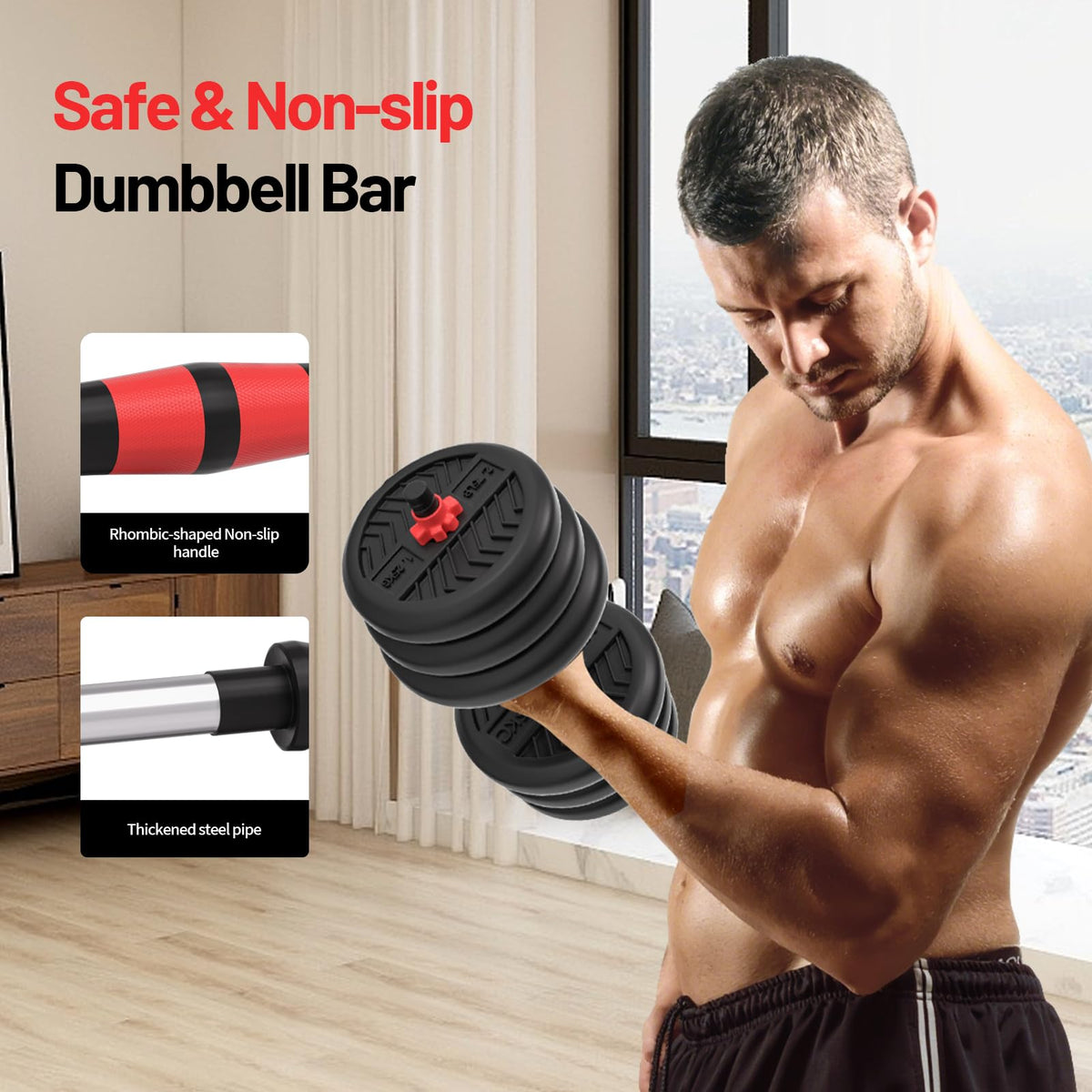 Adjustable Dumbbells Set W2536