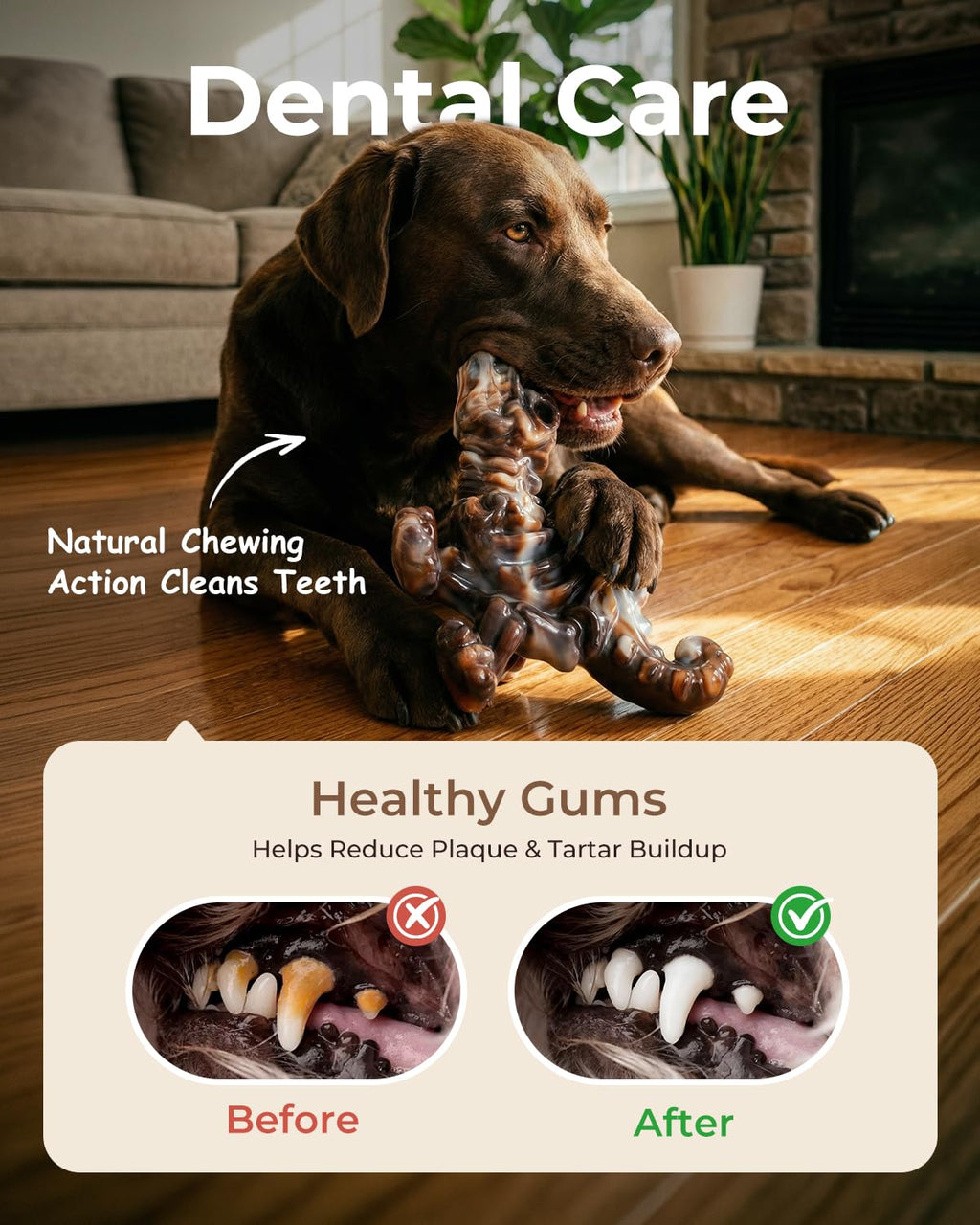 2-Pack Tough Dog Chew Toys M34328