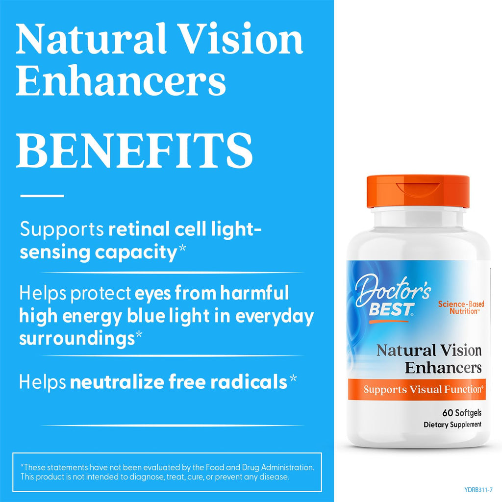 Natural Vision Enhancers 60 Softgels A949