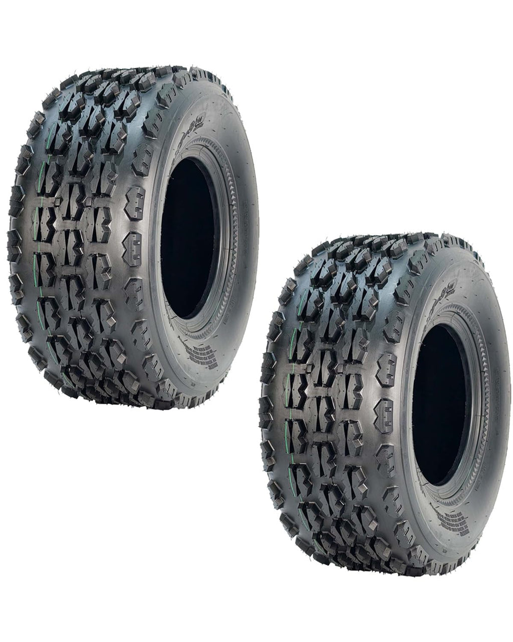 19x7-8 4 Ply Tubeless All-Terrain Tires Set of 2 C105