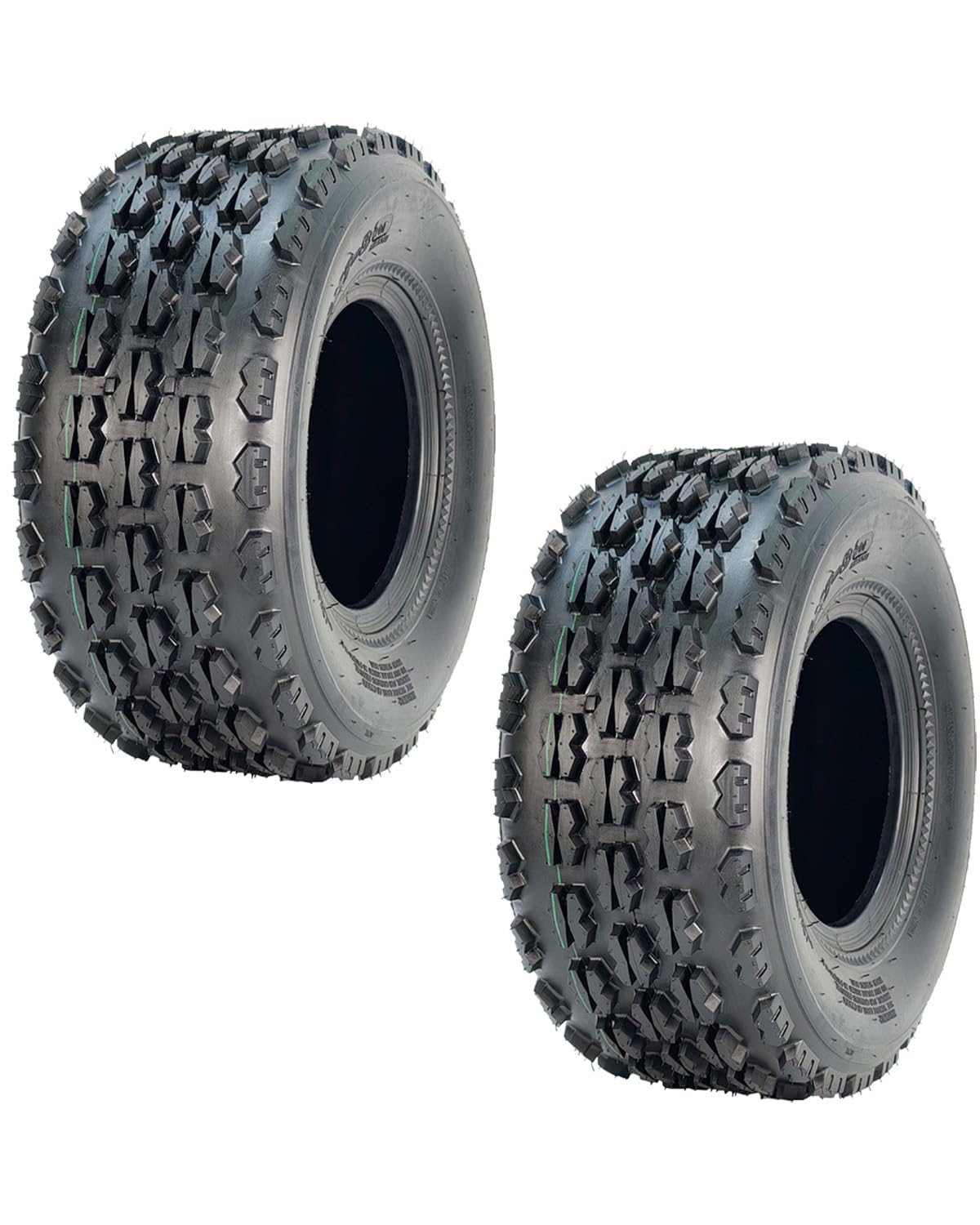 19x7-8 4 Ply Tubeless All-Terrain Tires Set of 2 C105