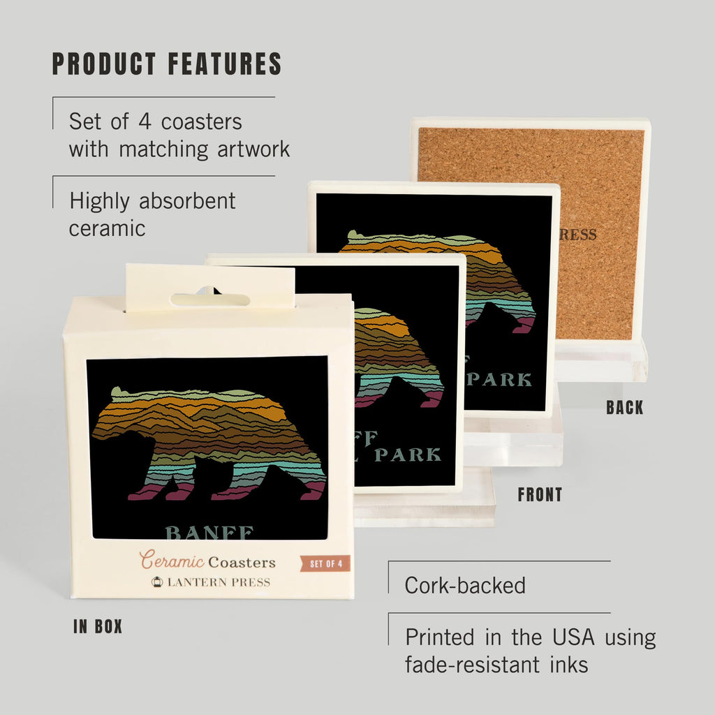 Ceramic Coasters Set of 4 A64192