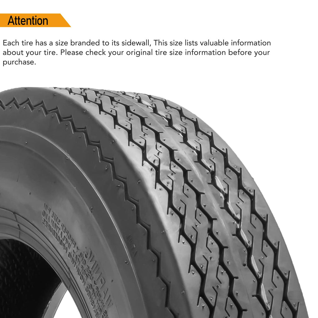 5.3-12 Trailer Tires Load Range C 6PR H2163