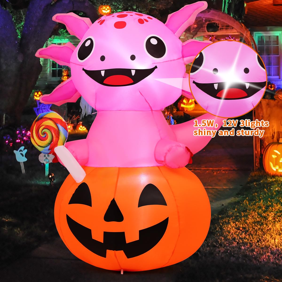 5 FT Inflatables with Built-in LEDs P981980