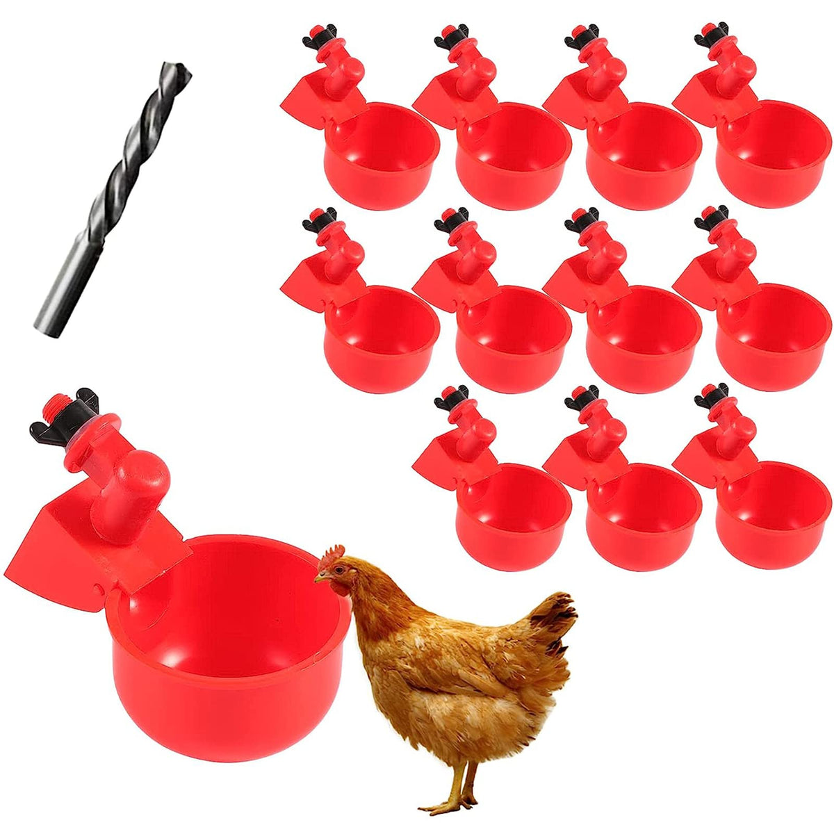 Automatic Poultry Waterer Drinking Bowl W408110