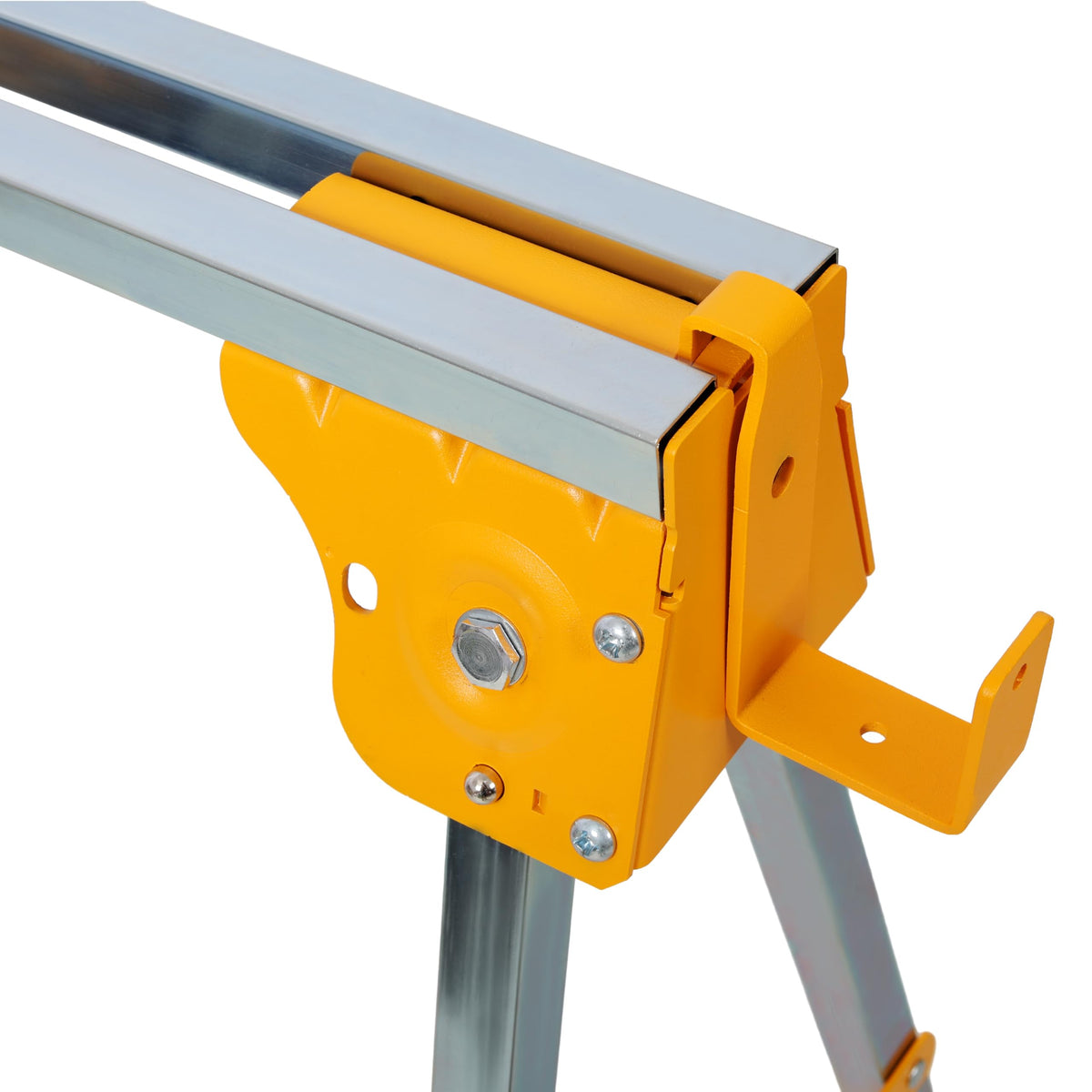 Adjustable Height Folding Steel Sawhorse 2 Pack F820