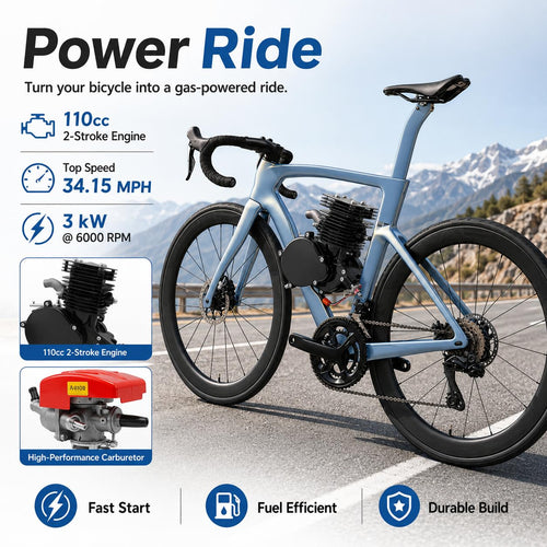 110cc 2-Stroke Bicycle Engine Kit G48337