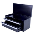 Black Mini Metal Tool Box with Drawers U149